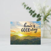 サンセット山脈 ポストカード (スタンド正面)