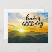 サンセット山脈 ポストカード (正面/裏面)