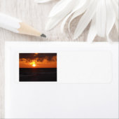 サンセット差出人住所ラベル ラベル (インサイチュ)