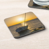 サンセット帆船難破船ガルフブリーズFLコースター コースター (左側)