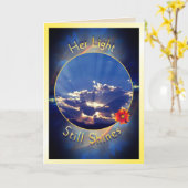 サンセット悔やみや弔慰の母を失うためのもの カード (黄色い花)