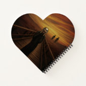 サンセット悲鳴ノート ノートブック (裏面)