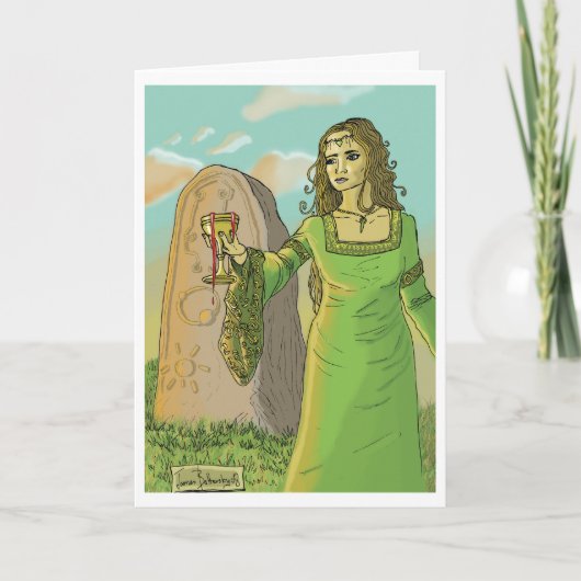 サンセット感謝祭のグリーティングカード シーズンカード (正面)