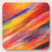サンセット抽象芸術カラーコースター コースター (正面)