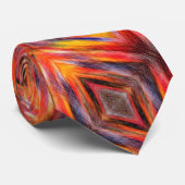 サンセット抽象芸術カラーズネックタイ – 夏パーティー ネクタイ (ロール)