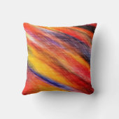 サンセット抽象芸術カラー装飾用クッション クッション (裏面)