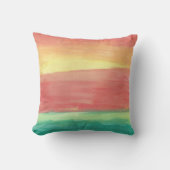 サンセット抽象芸術 クッション (正面)