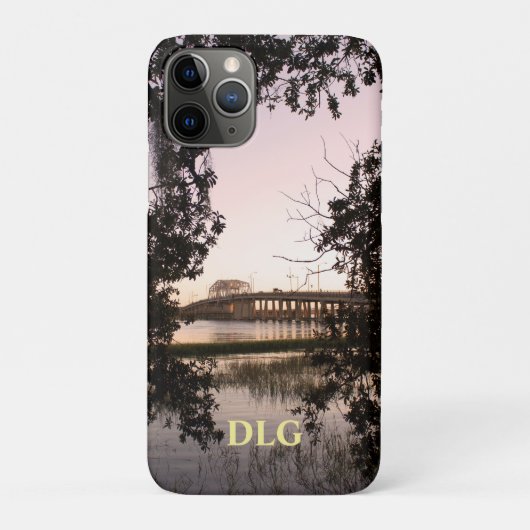 サンセット携帯電話ケースのウッズ記念橋 Case-Mate iPhoneケース (裏)