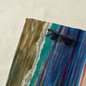 サンセット日が差すこと ビーチタオル (インサイチュ)