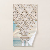 サンセット海ドリームアーチ#2 #wall #art バスタオルセット (ハンドタオル)