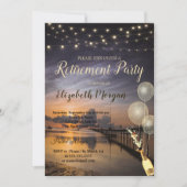 サンセット海バルーン、ワインの廃棄パーティー 招待状 (正面)