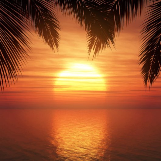 サンセット海ビーチタオル ビーチタオル