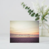 サンセット海ビーチ，カリフォルニア ポストカード (スタンド正面)
