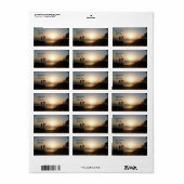 サンセット海住所 シール (フルシート)