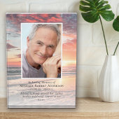 サンセット海写真記念 フォトブロック