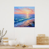 サンセット海海 ポスター (キッチン)