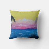 サンセット海 クッション (裏面)