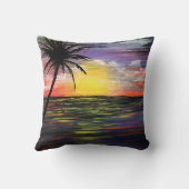 サンセット海 クッション (裏面)