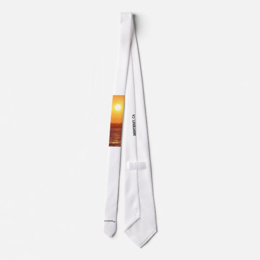 サンセット海 ネクタイ (裏面)