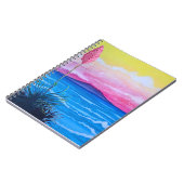 サンセット海 ノートブック (左側)