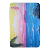 サンセット海 バスマット (正面縦)