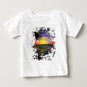 サンセット海 ベビーTシャツ