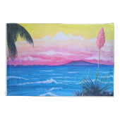 サンセット海 枕カバー (裏面-左)