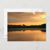 サンセット湖 ポストカード (正面/裏面)