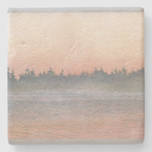 サンセット直後のコースター ストーンコースター (正面)