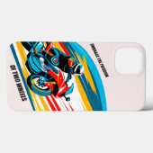 🌄 サンセット砂漠を駆けるレトロバイクの旅 Case-Mate iPhoneケース (裏面 (横))