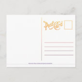 サンセット秋 ポストカード (裏面)