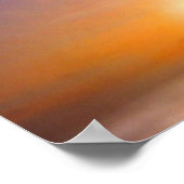 サンセット穏やかな ポスター (角)