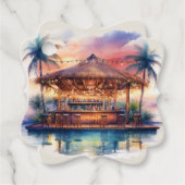 サンセット素朴ビーチバー結婚ズ フェイバータグ (正面)