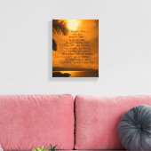 サンセット結婚の誓いプリント キャンバスプリント (インサイチュ (リビング))