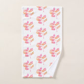 サンセット葉 バスタオルセット (ハンドタオル)