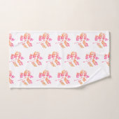 サンセット葉 バスタオルセット (ハンドタオル)