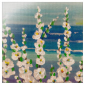 サンセット葵の織物 ファブリック (クローズアップ)