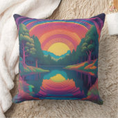 サンセット装飾用クッション クッション (ブランケット)