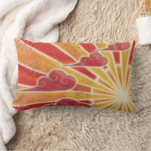 サンセット装飾用クッション ランバークッション (ブランケット)