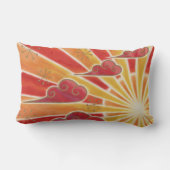 サンセット装飾用クッション ランバークッション (裏面)