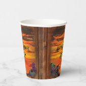 サンセット誕生日2584 紙コップ (右)