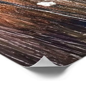 サンセット赤面 – ソフトパステルランドスケー絵を描ズ ポスター (角)