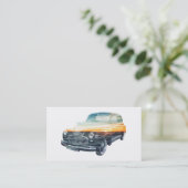 サンセット車の二重被ばく 名刺 (スタンド正面)