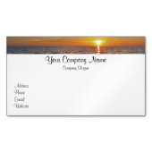 サンセット退職名刺#12 マグネット名刺 (正面)