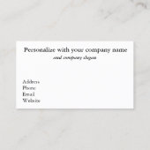 サンセット退職名刺#15 名刺 (裏面)