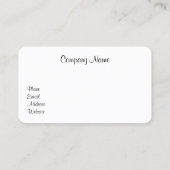 サンセット退職11名刺#11 名刺 (裏面)