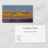 サンセット退職11名刺#11 名刺 (正面/裏面)