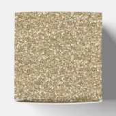 サンセット金ゴールドグリッター「ありがとう」クラシックお気に入りボックス フェイバーボックス (上部)