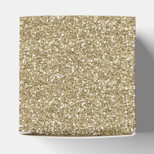 サンセット金ゴールドグリッター「ありがとう」クラシックお気に入りボックス フェイバーボックス (上部)