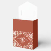 サンセット錆ミスター&ミセス結婚式の引き出物ボックス フェイバーボックス (オープン)